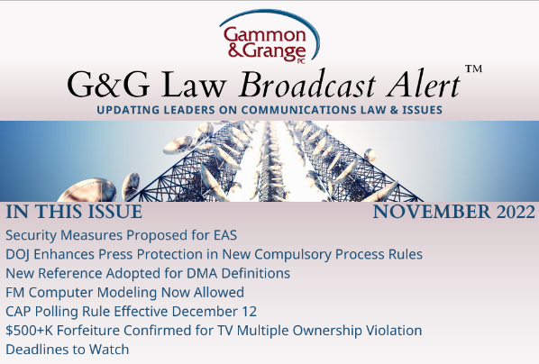This month's edition of the Broadcast Alert is online!  If you are in the broadcasting field, this newsletter is for you!

conta.cc/3U91Uxv
