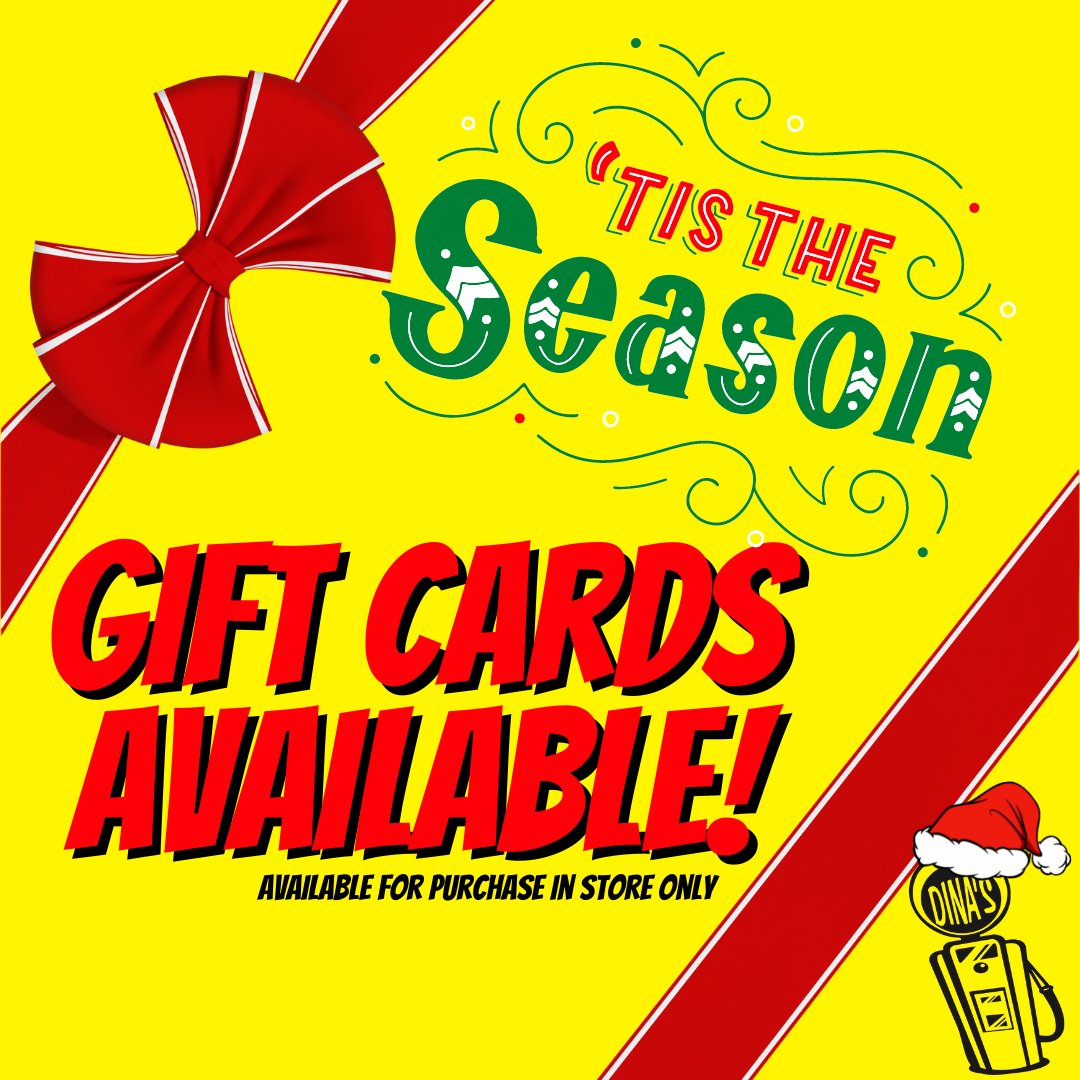 DinasPizzaCLE's tweet photo. Fill up at the Filling Station! Gift Cards available TODAY! https://t.co/1q1FDYhGly