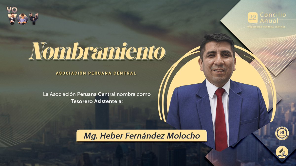 adventistasAPC's tweet photo. #ConcilioAnualAPC 🙏 La Asociación Peruana Central saluda los siguientes nombramientos para el presente período administrativo. Dios bendiga su ministerio en nuestro campo.

@heberbendezu @Pr_RonaldAquije @FreddyRoblesL https://t.co/PfgJuI0a6N