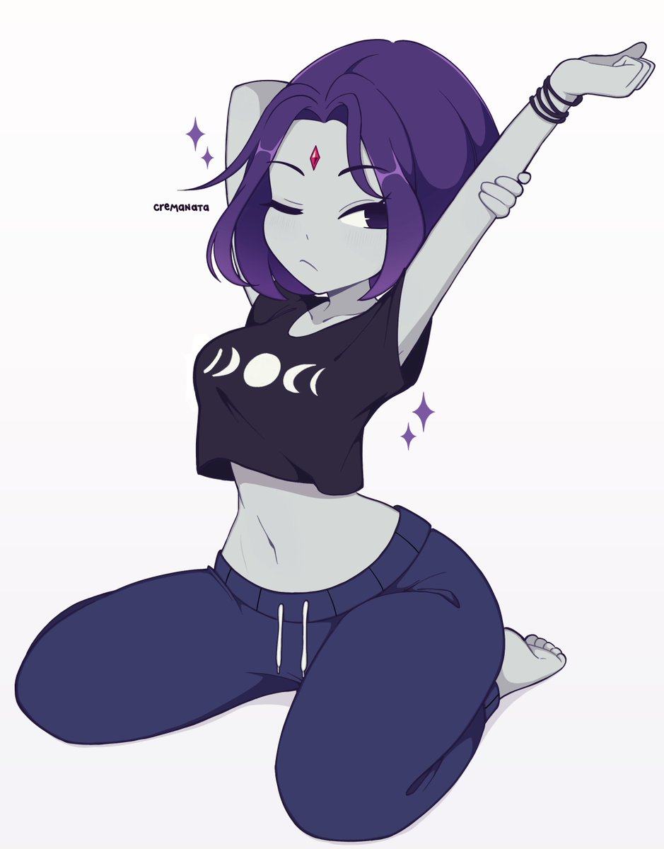 「raven + pajamas  」|crema 💕 comms closedのイラスト