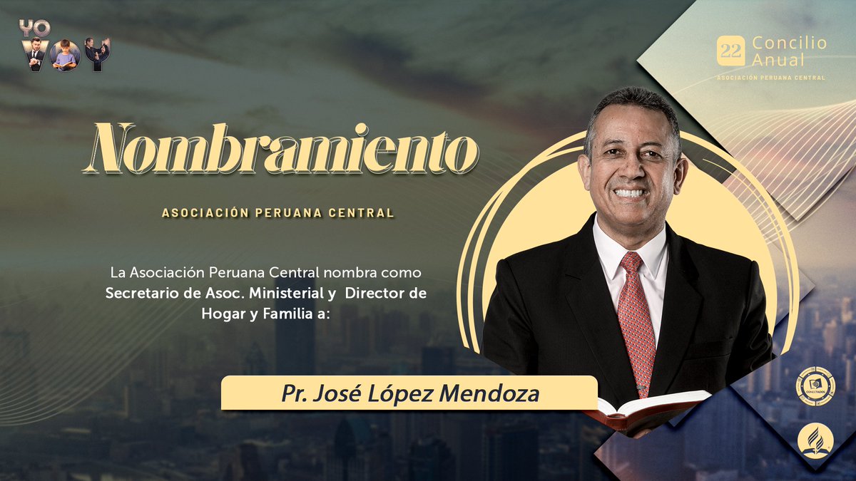 adventistasAPC's tweet photo. #ConcilioAnualAPC 🙏 La Asociación Peruana Central saluda los siguientes nombramientos para el presente período administrativo. Dios bendiga su ministerio en nuestro campo.

@heberbendezu @Pr_RonaldAquije @FreddyRoblesL https://t.co/PfgJuI0a6N