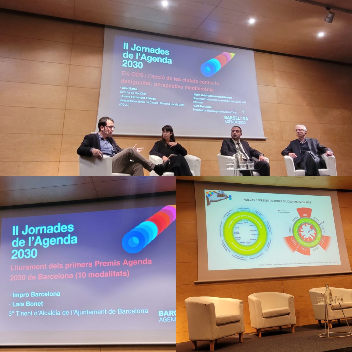 Representant a la <a href="/Taula3sector/">Taula Tercer Sector</a> II Jornades de la Agenda 2030  <a href="/bcn_ajuntament/">Ajuntament de Barcelona</a> com els #ods poden influir positivament en la governança de les ciutats, lliurament dels primers premis #agenda2030 de #bcn <a href="/Francina_Presi/">Francina</a> <a href="/RogerCivit/">Roger Civit</a>