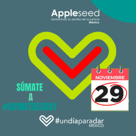 AppleseedMexico's tweet photo. #UnDíaParaDar es un movimiento de generosidad que inspira a las personas a contribuir a las causas
que les importan y las comunidades donde viven. #GivingTuesday2022 #GivingTuesday https://t.co/tcPRee1dpf