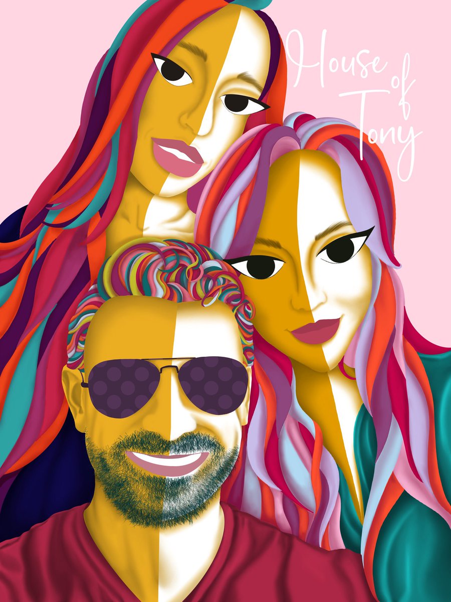 Hi friends🌼 

I am happy to show you my entry for the #House_of_Tony contest🌼🌼

It was really fun exploring the color pallets I think it goes with the personality of each host of one of my favorite spaces!!💛💛 <a href="/el_nuaaa/">Baby EL</a> @grrwolfie <a href="/Investopia/">Investopia</a>  

Link:opensea.io/assets/ethereu…