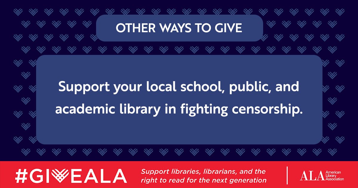 ALALibrary's tweet photo. 3. Let your library know that you support #IntellectualFreedom and ask how you can best support their efforts to fight censorship. Join the #UniteAgainstBookBans campaign for tools to organize locally to protect the freedom to read. https://t.co/KVRKMYfVzr https://t.co/XdsKVI5ZOa