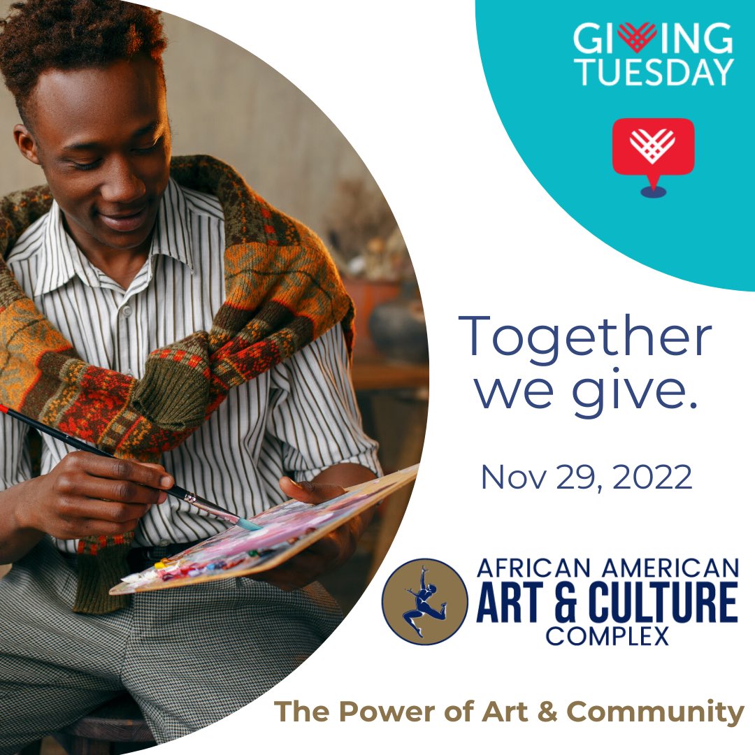 SFAAACC's tweet photo. Today is Giving Tuesday and your tax-deductible donation will help us to continue ensuring that art is a tool for social justice and equity. Make your gift by 11:59 pm tonight. 

Remember our friends at KPOO and Earthseed too! #thepowerofartandcommunity
#givingtuesday https://t.co/mmXx1eqD0X