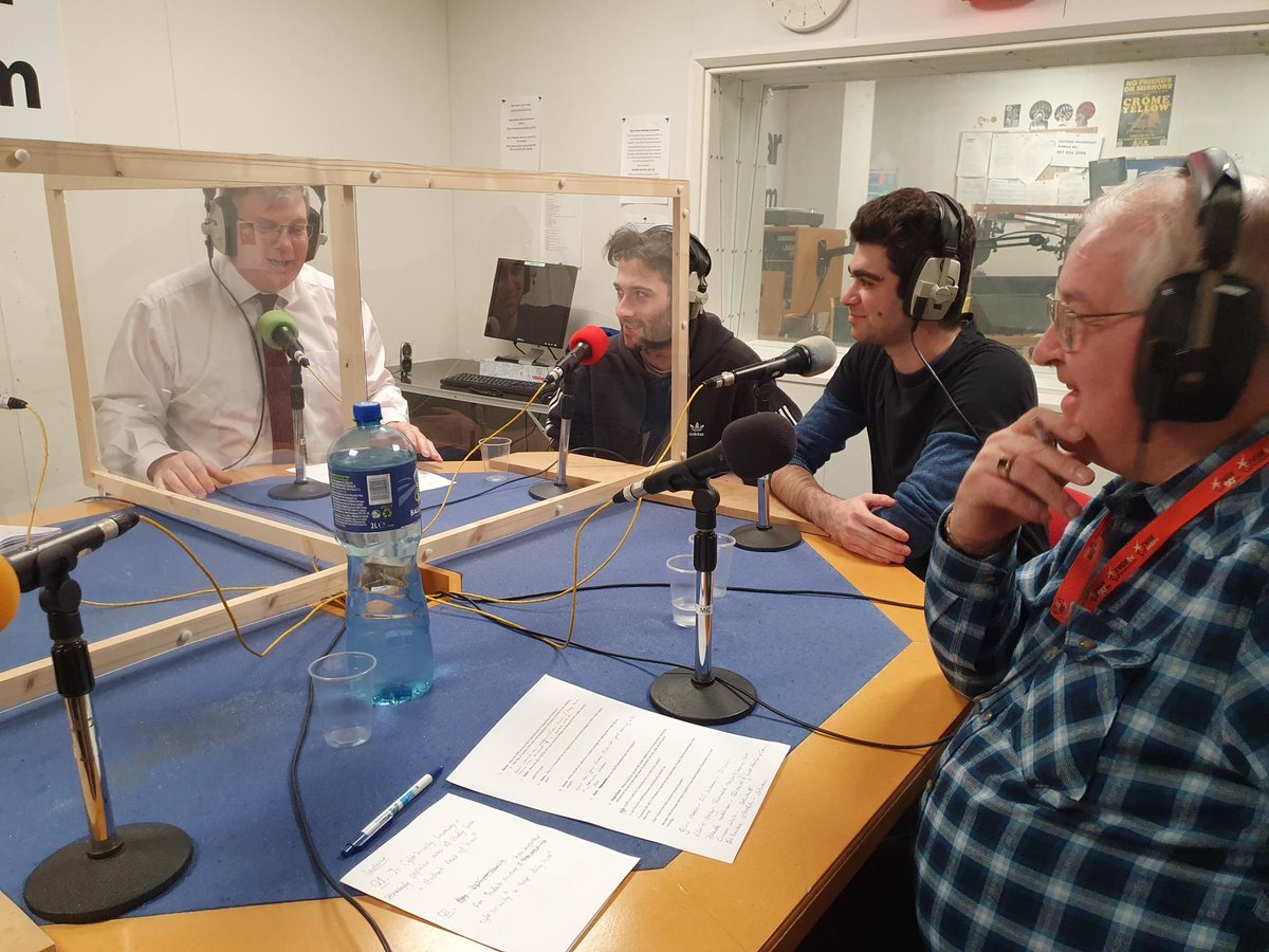 dhulaigh's tweet photo. Busy day for our #ComputerScience #Students at a #cyberSecurity talk with Jason Flood from @IBM &amp; #podcast recording @nearfm with @ElaineHanley @IBMUKI &amp; @blake_hodkinson from @CityofDublinETB #ITCareers @ThisisFet @GallagherSteve_ https://t.co/B4nmACINfK