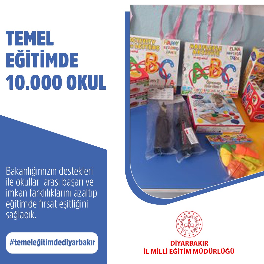 Diyarbakirmem's tweet photo. 🌟Teşekkürler Sayın Bakanımız Mahmut ÖZER

Temel Eğitimde 10.000 Okul Projesi kapsamında okulumuzun,müzik odası,spor malzemeleri,bilgisayar,yazıcı,sandalye,toplantı masası,donatım malzemeleri tamamlandı.

#TemelEğitimdeDiyarbakır
@tcmeb 
@aliihsansu_ 
@Murat4Kucukali https://t.co/q2lj6UsJsR