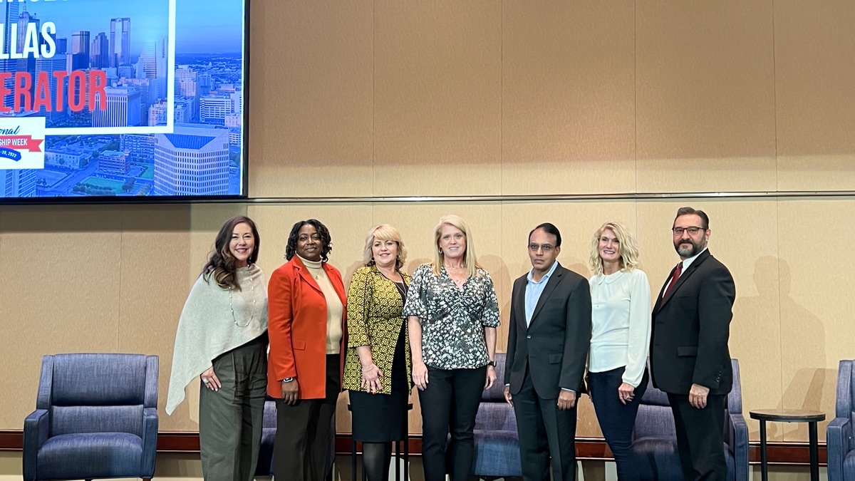 EducateTexas's tweet photo. We would like to thank everyone who attended the Apprenticeship Accelerator Launch hosted by our WE CAN TX initiative, @WFSDallas, and @dallascollegetx during National Apprenticeship Week. 

Check out a recap of the event: https://t.co/EUoOnNOMJB https://t.co/BPJvouMVZZ