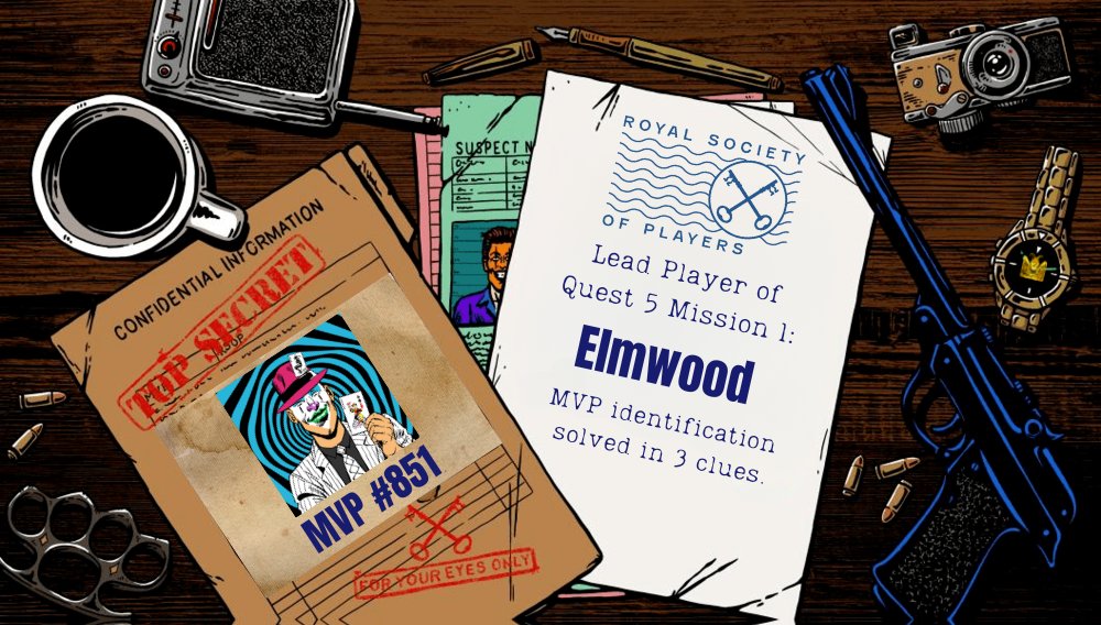 RoyalSocietyOP's tweet photo. Another Royal Game of Thrones case closed! Congrats to @Elmwood820 for being the first to correctly guess the MVP we were looking for - #851!
Golden Ticket #13 & 100 Royal/RLP are now yours! Well done player!
Mission #2 will start in the next few days! #NFTs #StayRoyal #RGOT https://t.co/vrPFVMIBUy