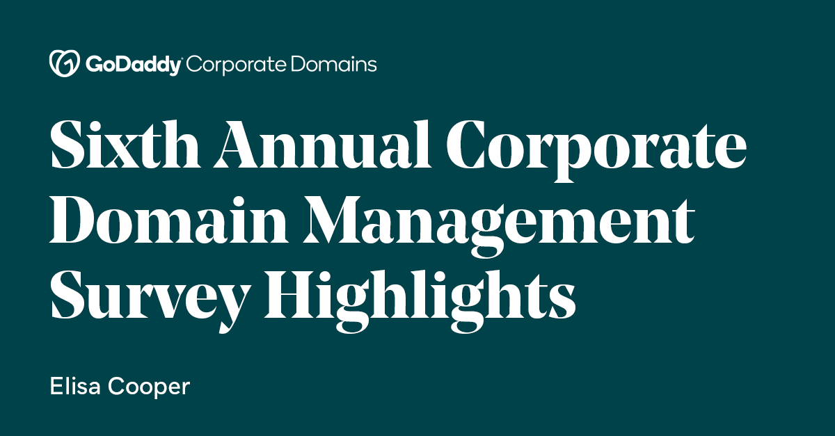 GoDaddy Corporate Domains tweet media