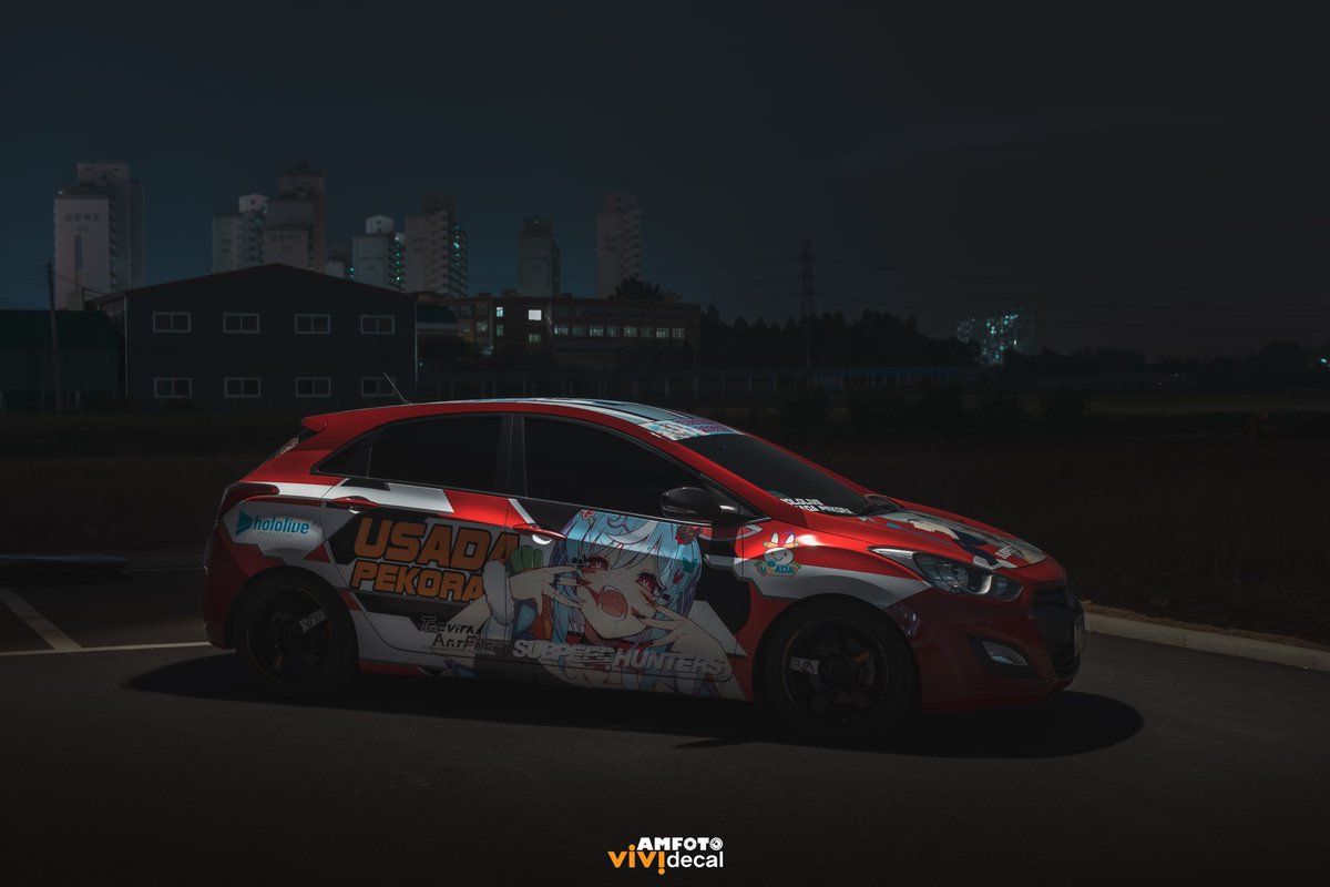 vividecal's tweet photo. #i30
#itasha
#Pekora
#usadapekora https://t.co/9307kLPr4z