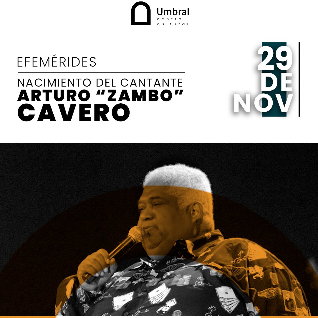 UmbralCC's tweet photo. Hoy recordamos el nacimiento de Arturo #ZamboCavero 🎶 Destacado cantante peruano, fue reconocido como un símbolo de la música criolla. https://t.co/dFxKJ5baLf