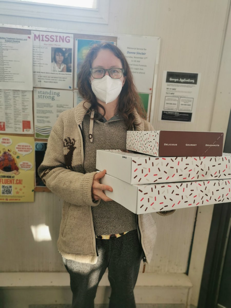 Thank you to <a href="/OhDoughnuts/">OhDoughnuts</a> for their regular donations of treats for the community!