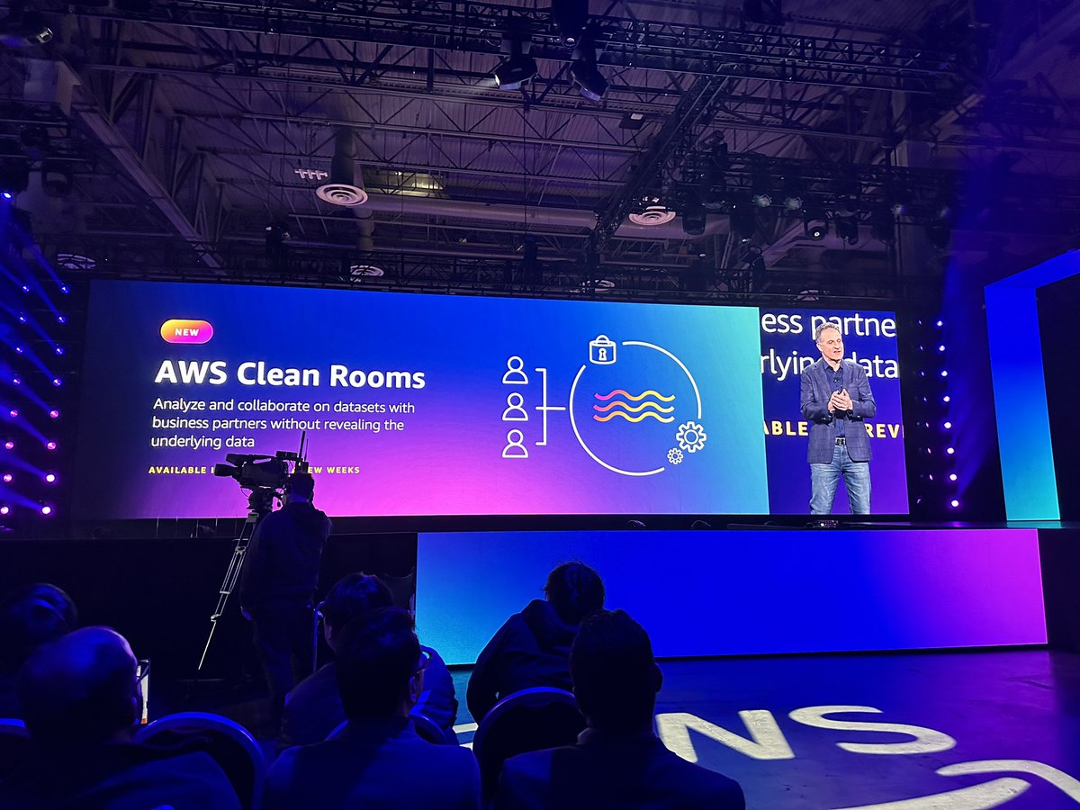 CloudSimo's tweet photo. AWS Clean Rooms

Collaborate on #datasets with business partners without revealing underlying data. #Privacy enhanced 👍

#reInvent #Proud2beCloud https://t.co/mZtyLx0DSM