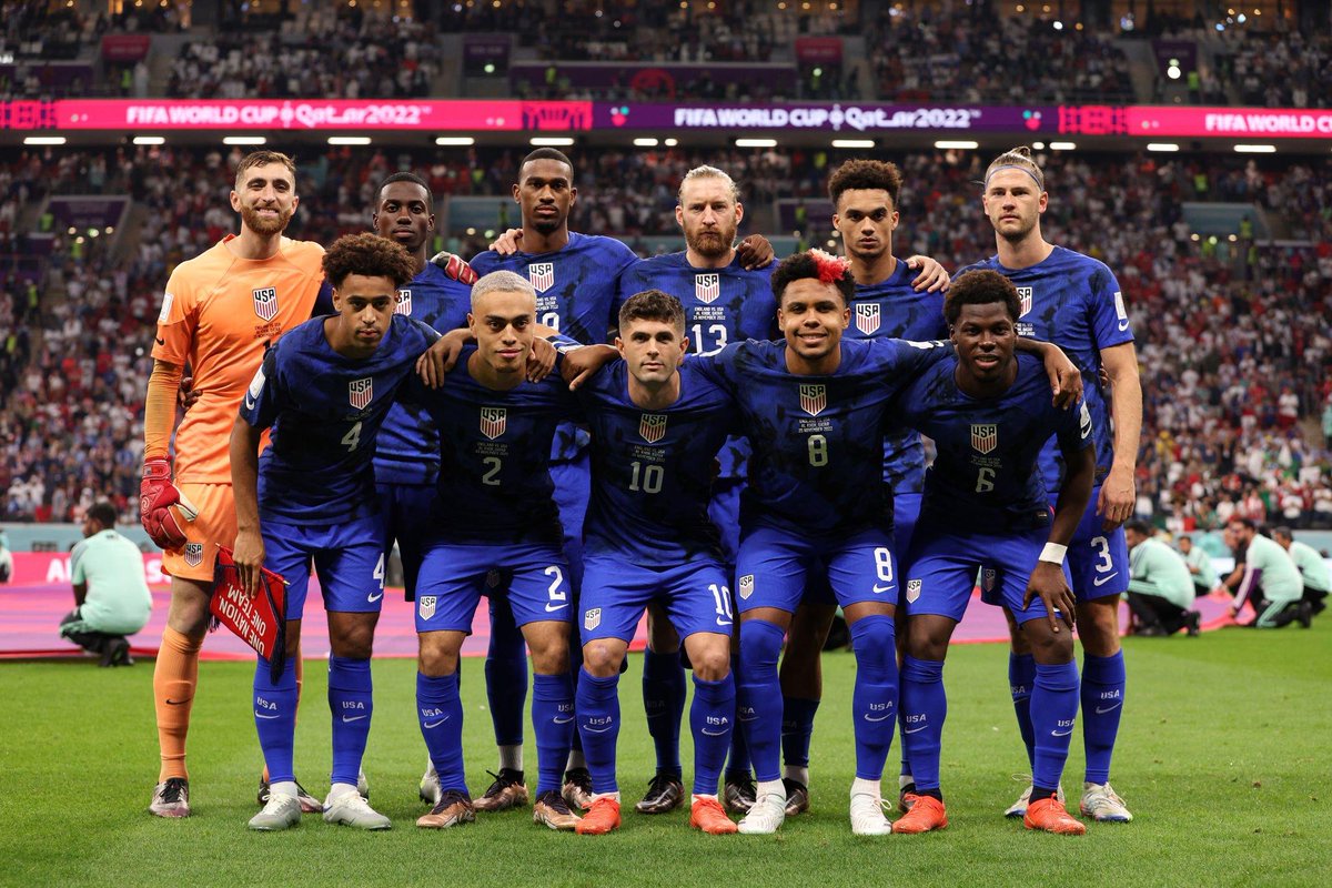 USMNT Only on Twitter "Today's USMNT starting XI is the YOUNGEST