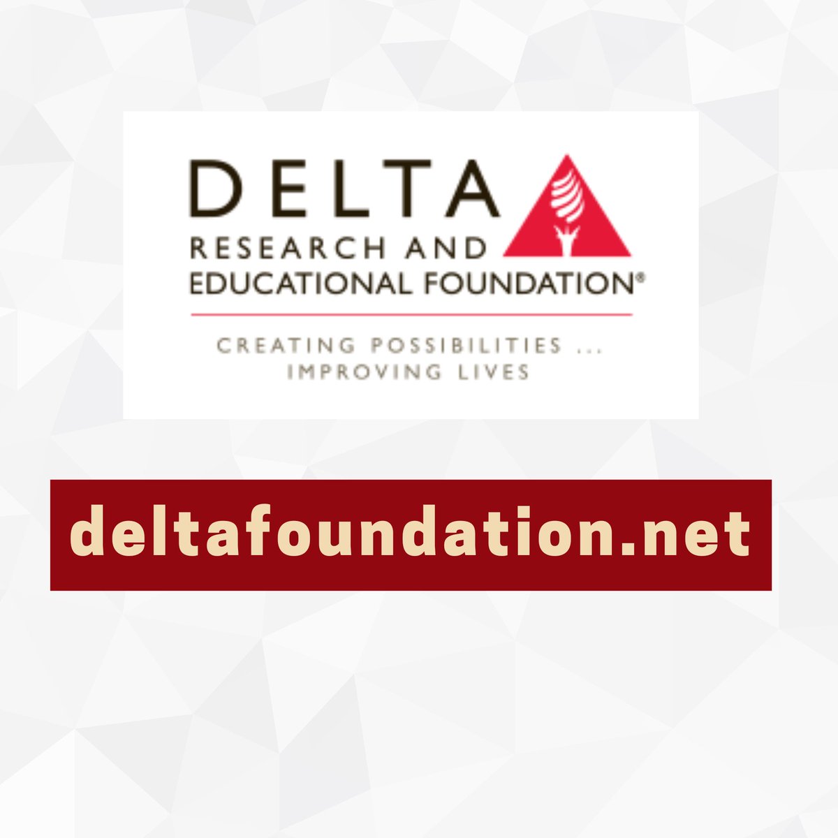 Delta Research and Educational Foundation: fundraise.givesmart.com/form/hOW0Uw%20…