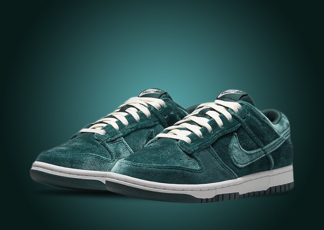 Nike dunk low “Green Velvet” 😮‍💨 @Nike #DunkLows #Nike #sneakers