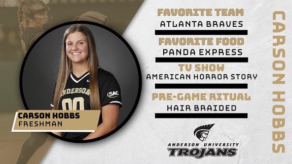 AUtrojanssb's tweet photo. Get to know the newcomers 🤩 Go Braves
#AUSB🥎 https://t.co/d8XKrMaELP