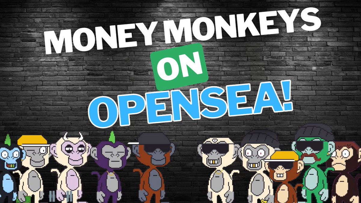 LazyStreetKings's tweet photo. ๐จ Our https://t.co/GkQLCIQPyx #MoneyMonkeys just went live on @opensea!
๐ต To celebrate were giving away 3 Monkeys to #LazyLion Holders!
๐ How to Enter! Ends in 48hrs!
Like/RT/Tag3 Friends!
Be able to prove youโre a #Lazy Holder!
#BNBChain #BNBchainNFTs https://t.co/RObJ3L1tzz