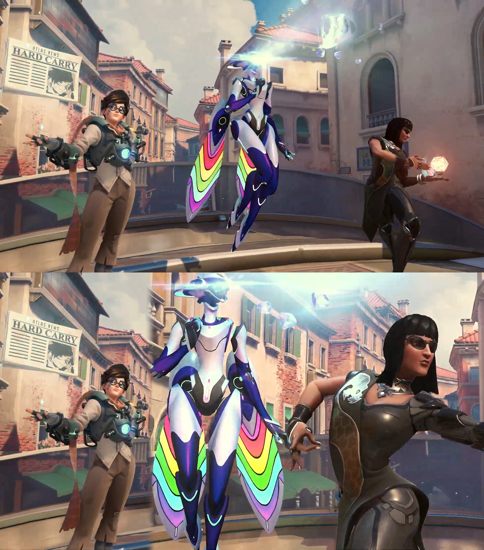 Naeri X 나에리 on X: Overwatch Police Tracer Skin Concept 🚨 This