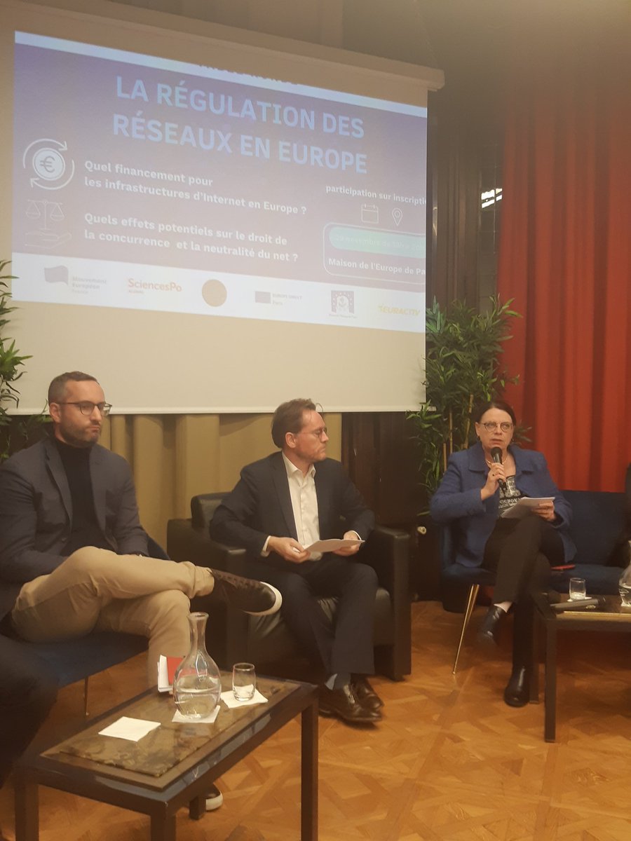 "Internet n'est pas que du divertissement. De nombreux services essentiels se sont numérisés avec la crise #COVID. La commission parlementaire est pour la participation financière des opérateurs de contenu aux infrastructures du numérique" <a href="/CLAPOTMireille/">Mireille Clapot</a> députée 🇫🇷