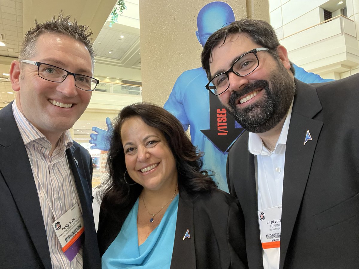 Day 2 of <a href="/iitsec/">I/ITSEC</a> and @PennantPLC reinforcements have arrived in the shape of our Director of Sales and North American GM