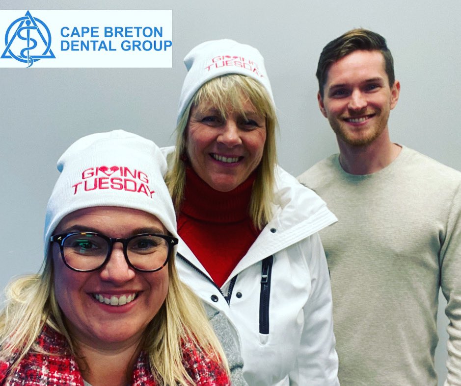 Big thanks to Chris and Cape Breton Dental Group for taking a moment to grab an #unselfie during an office move and for supporting us! #GivingTuesdayCA
