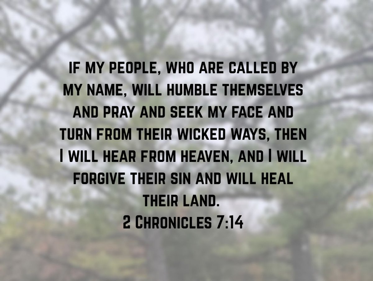 RoseWork7788's tweet photo. if my people, who are called by my name, will humble themselves and pray and seek my face and turn from their wicked ways, then I will hear from heaven, and I will forgive their sin and will heal their land.
2 Chronicles 7:14 NIV

https://t.co/59IA9IGFqR https://t.co/2AVkIFxOFr