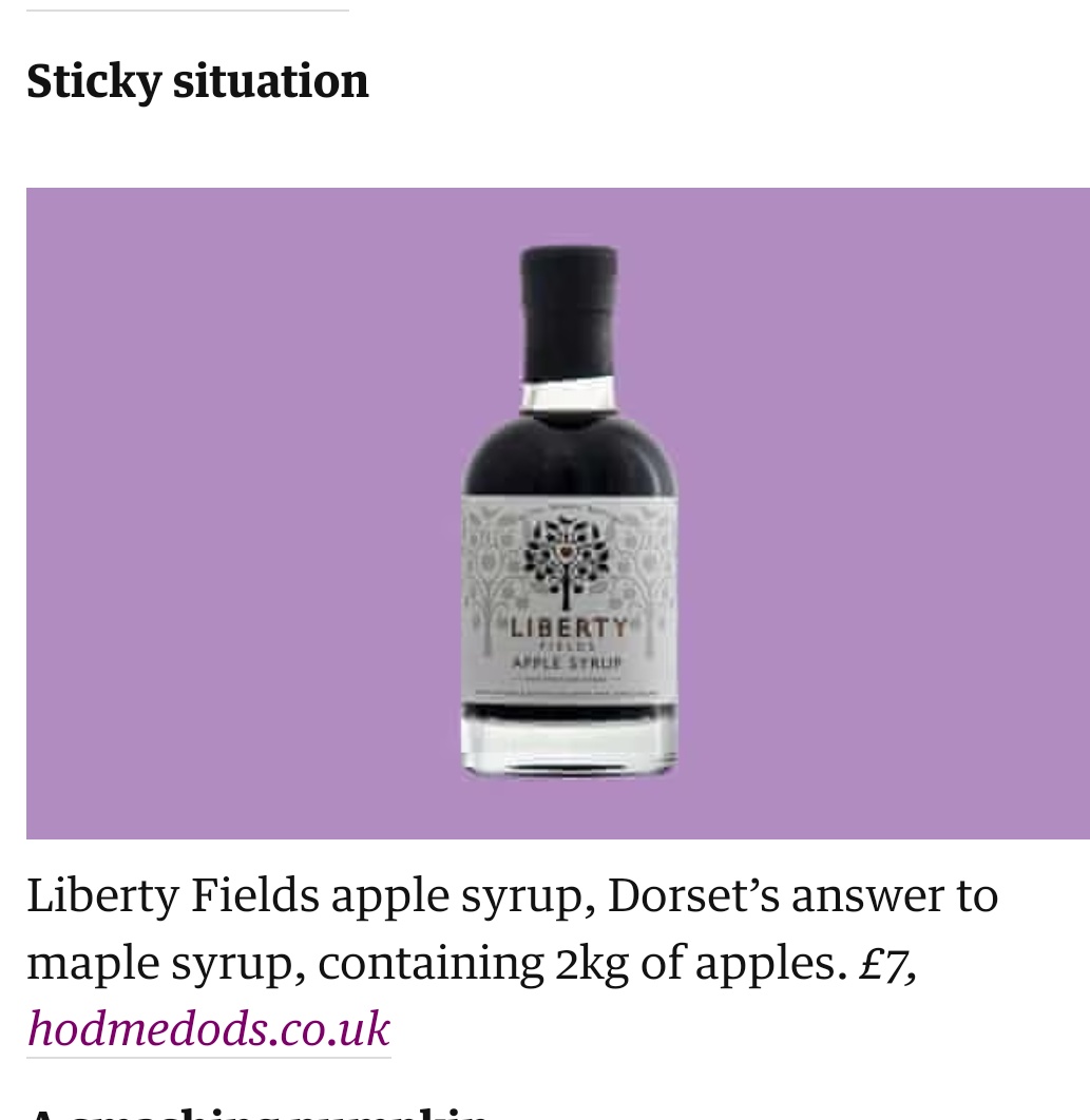 Thank you <a href="/guardian/">The Guardian</a> and thank you <a href="/Hodmedods/">Hodmedod's</a>! The perfect foodie Christmas gift!