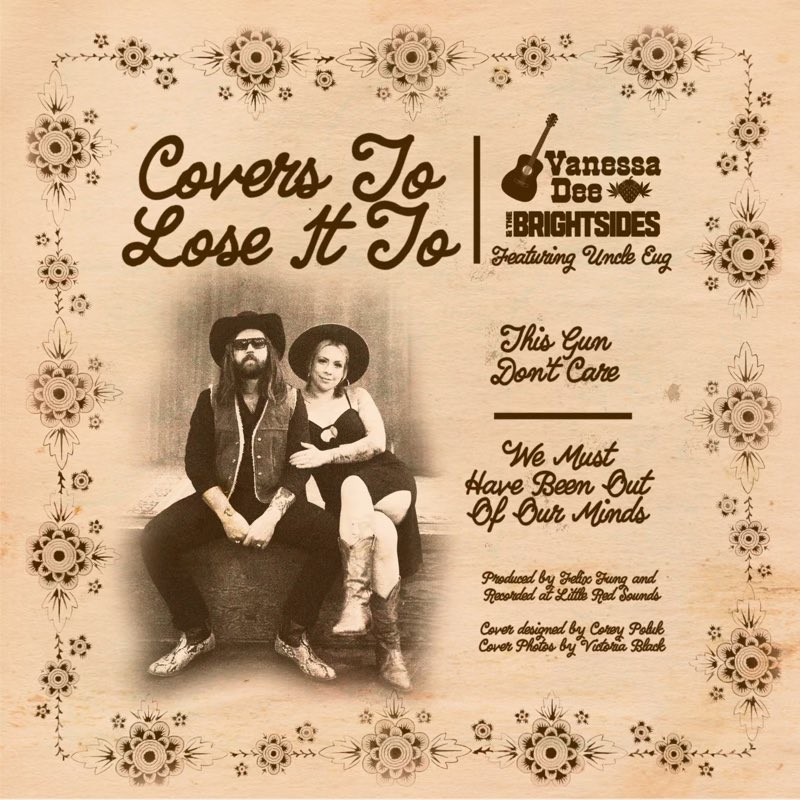 It’s release day for the BB <a href="/NessDee_/">Vanessa Dee</a>! Do yourself a favour and check out Vanessa Dee The Brightsides new release “Covers To Lose It To” which is streaming everywhere NOW! Cover design by yours truly and photos by Victoria Black! 🤠🤠🤠 …essadeeandthebrightsides.bandcamp.com/album/covers-t…