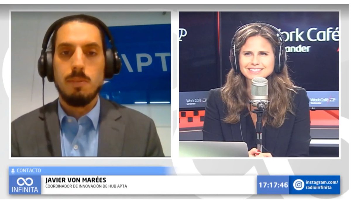 <a href="/JavierVMR/">Javier von Marées R.</a> Coordinador de Innovación de <a href="/Hub_APTA/">Hub APTA</a> conversó con <a href="/SoledadOnetto/">Soledad Onetto G.</a> en Work Café de <a href="/InfinitaFM/">Radio Infinita</a> sobre el trabajo colaborativo con <a href="/udeconcepcion/">Universidad de Concepción</a> y <a href="/Liva_Company/">Liva Company</a>, que lanzarán el 2023, un probiótico para combatir el cáncer gástrico. 
Revisa aquí👉bit.ly/3Vz1eCz