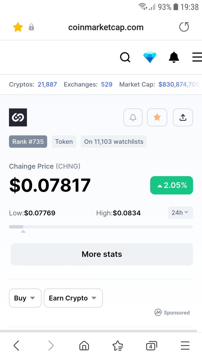 lucas_gool's tweet photo. In ~20 hours another 100 👀 on $CHNG.
#BULLISH 🔥🔥🔥
Adoption > Price
🪢 🪢 🪢 🪢 🪢 🪢 🪢 🪢 🪢
$QNT $KAS $ROUTE $RUNE $EGLD $FTM $BNB $TEL $TRIAS $ENQ $XDB $MNW https://t.co/OSvhqvXfJI