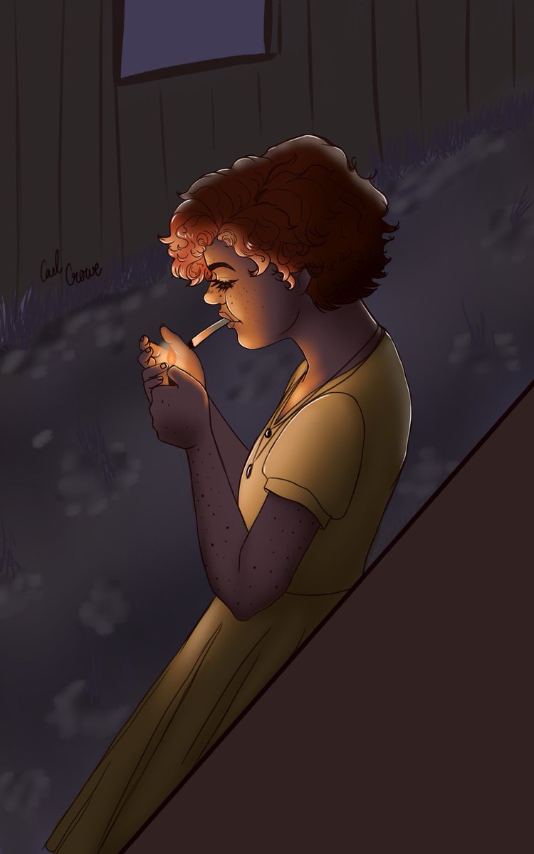 CaelCroweCaw's tweet photo. This was as far as I could get before the crash so still #wipart
#bevmarsh #beverlymarsh #StephenKing #artistsontwitter https://t.co/VCFXuUOHIt