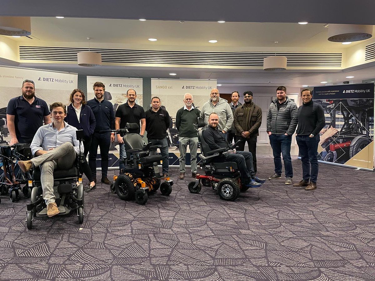 Great day today launching the Comoveit  head and foot control to some of our UK dealers in the South

Looking forwards to tomorrow’s session with our dealers from the Midlands and North