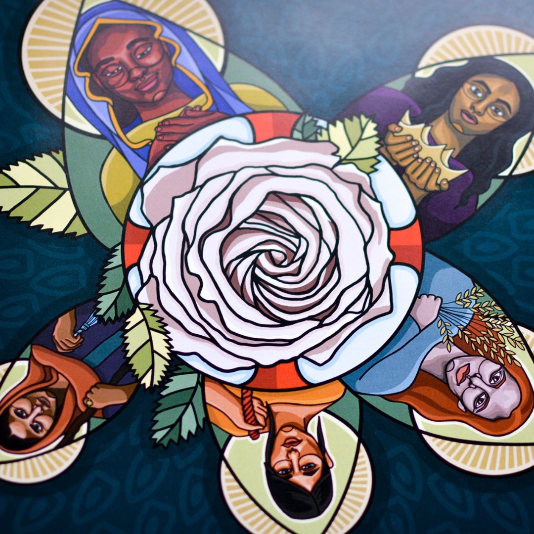 WashingtonStUMC's tweet photo. "I spent a lot of time with the women mentioned in Jesus’ genealogy... These women—despite the loathsome, corrupt systems they were in—found a way to claim their voice and found enough power to survive." — "Genealogy of Christ" by Rev. Lauren Wright Pittman | @sanctifiedart https://t.co/kNbjqprpXF