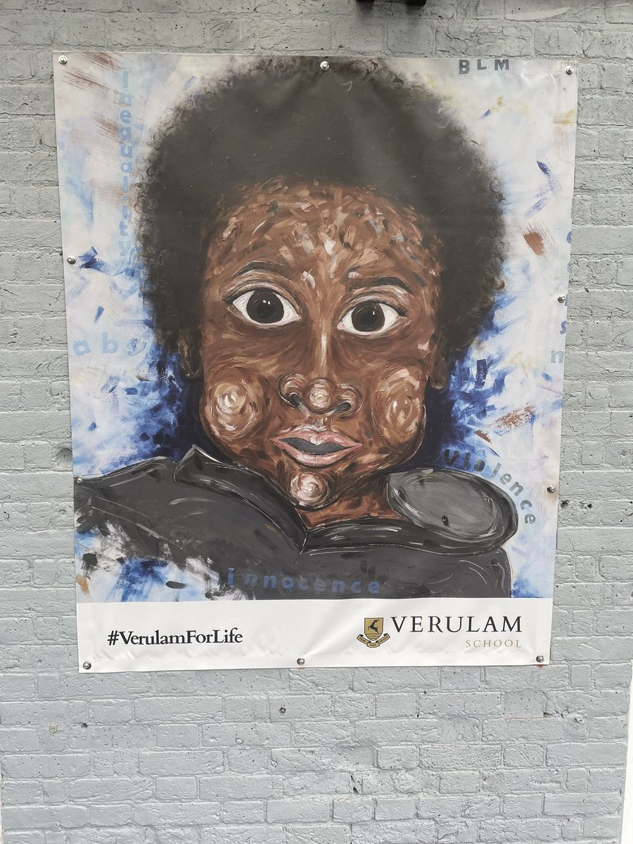 verulamschool's tweet photo. Amazing new artwork displayed @verulamschool #CreativeThinkersForLife #VerulamForLife https://t.co/aw5VWnGEQa