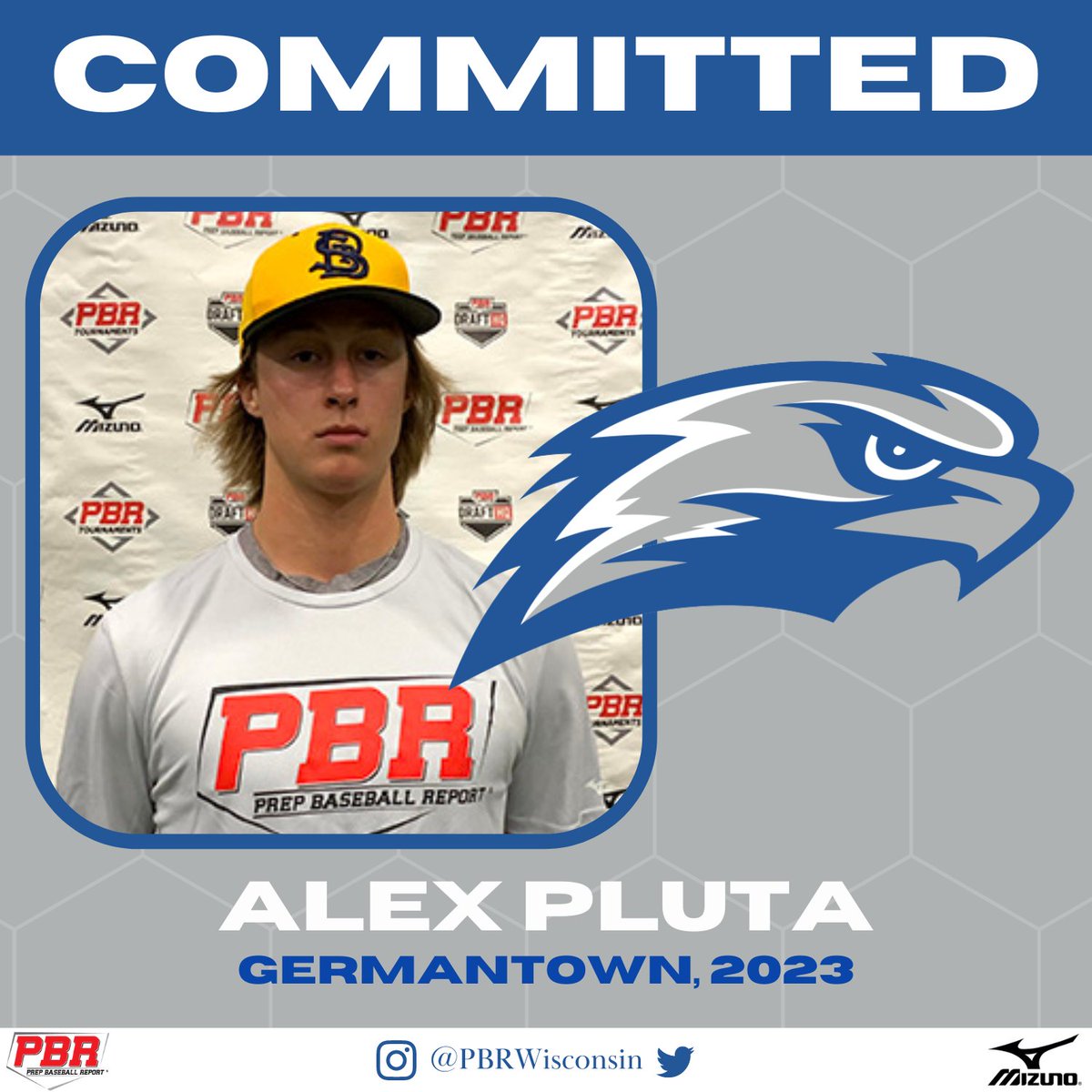 PrepBaseballWI's tweet photo. OF Alex Pluta (Germantown, 2023) commits to Concordia (WI). 

👤PROFILE: https://t.co/XFNt1Mlygp https://t.co/tMoDyHtvxJ