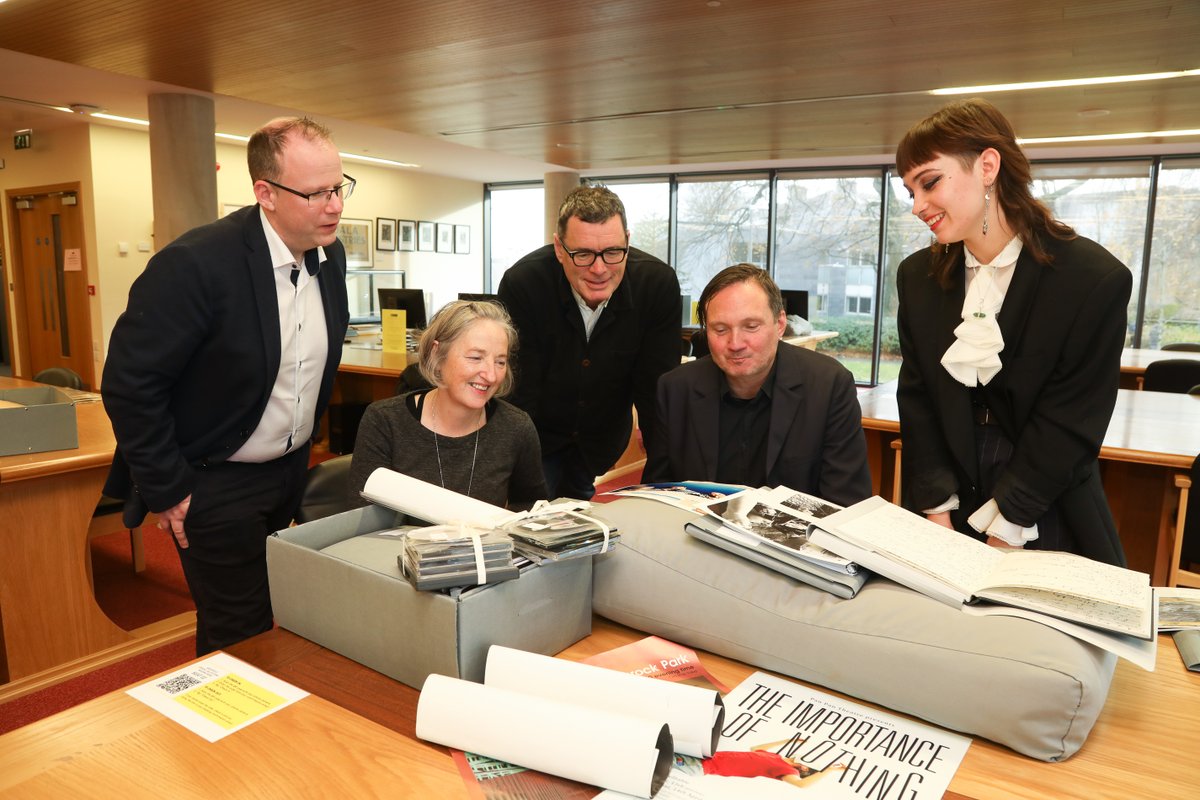 The Pan Pan Theatre Company Archive and Digital Exhibition was launched at University of Galway today by Willie White, Director of the Dublin Theatre Festival. The new digital online exhibition can be viewed at bit.ly/3u9D5qx <a href="/panpantheatre/">Pan Pan</a> <a href="/williewhite/">Willie White</a> <a href="/UniOfGalwayLib/">University of Galway Library</a>