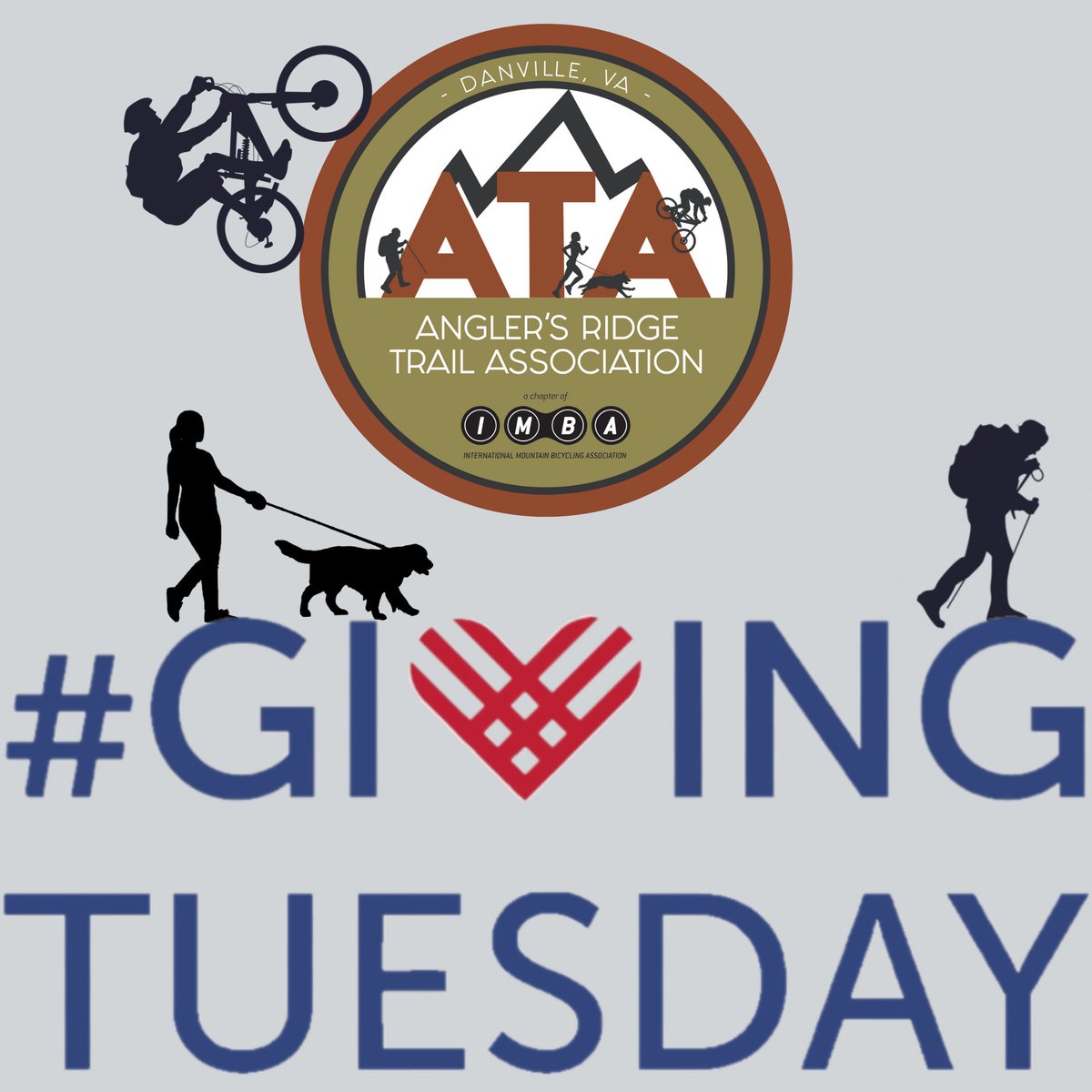 AnglersRidgeTrl's tweet photo. on this #GivingTuesday, consider a donation to the Trails!  ATA is a 501(c)3 organization and operates on volunteer time and love. https://t.co/7pIRDyuGbX