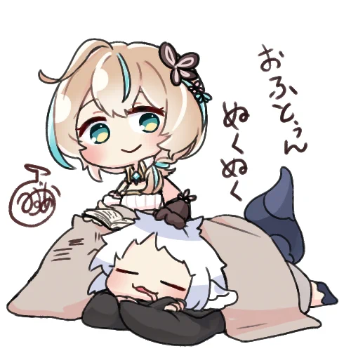 カルラさんの朝活で
「餌付けはもう完了した」とか言われてた気がする… 
#カルラ絵画 