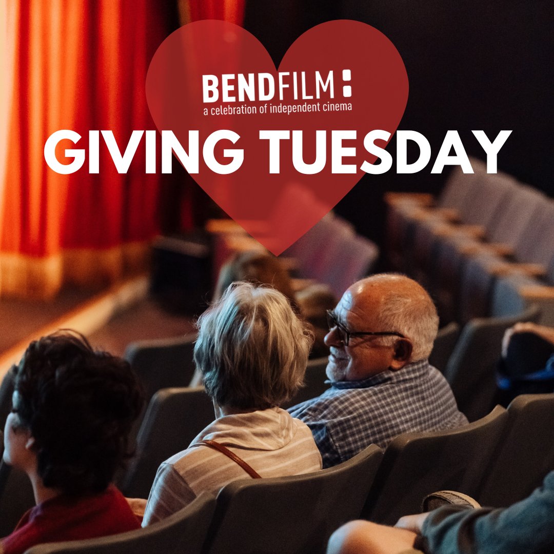 It's Giving Tuesday!♥️ Organizations like BendFilm and many other amazing ones wouldn't be able to do what we do without support from you all! To learn about all the ways you can support BendFilm visit the link in our bio or head to our website! bendfilmmembership.eventive.org/welcome