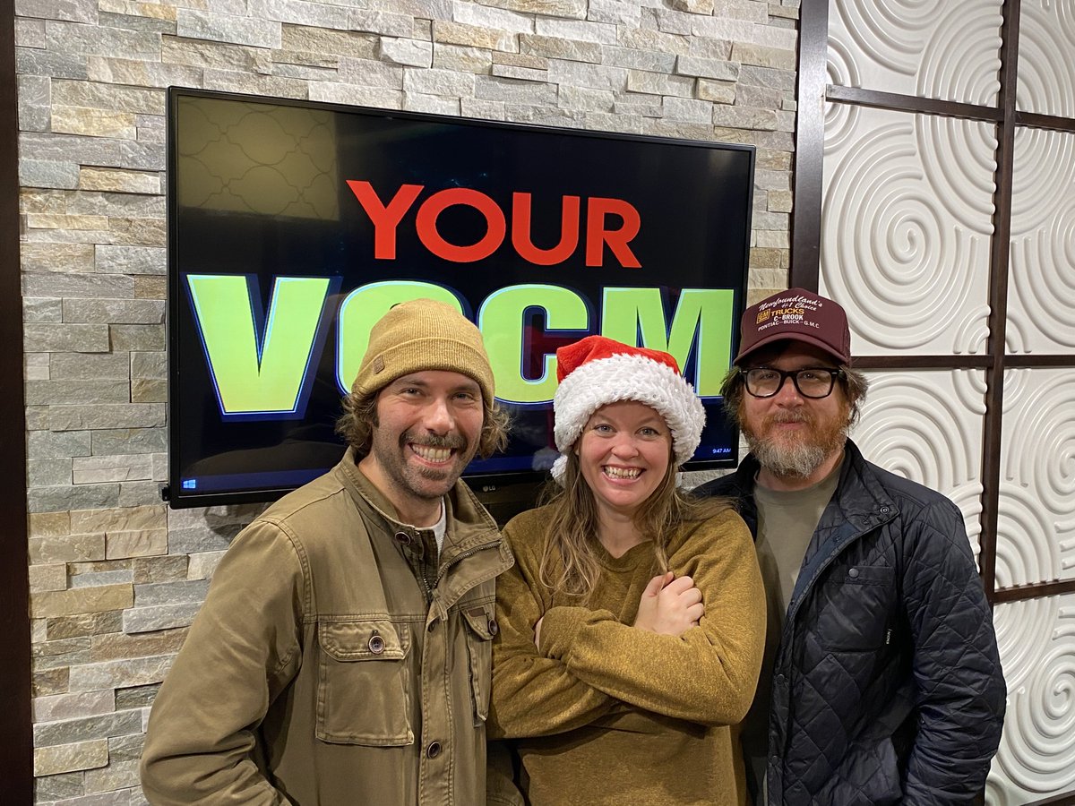 Day made. Great to catch up with <a href="/theonceband/">•the once•</a> in studio for this evenings <a href="/590VOCM/">YOUR VOCM</a> Soundcheck.  Don’t miss it, 5:45pm VOCM Radio Network.