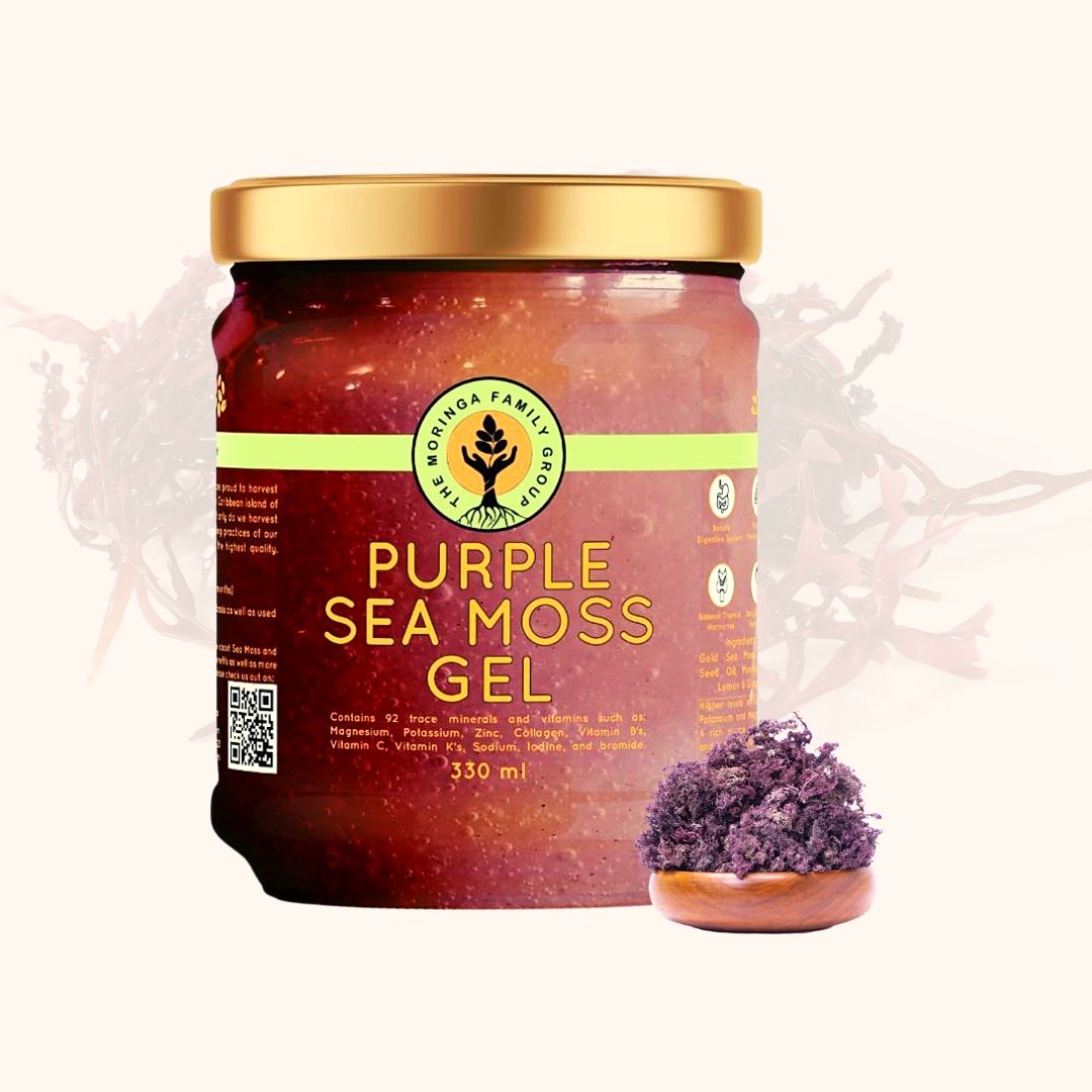 The original lovers: Purple Sea Moss is available on our site too.💜

 #Healthwednesdays #seamossgel #Fluseason #PurpleSeaMoss