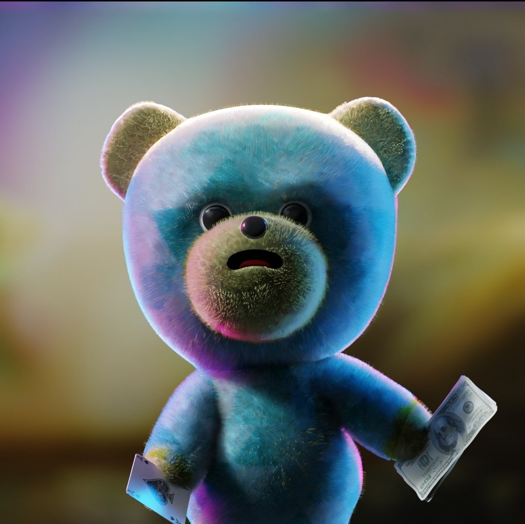 <a href="/teddysquad__/">teddysquad 🧸</a> Look at my teddy team hes holdiing a poker card and a cash....