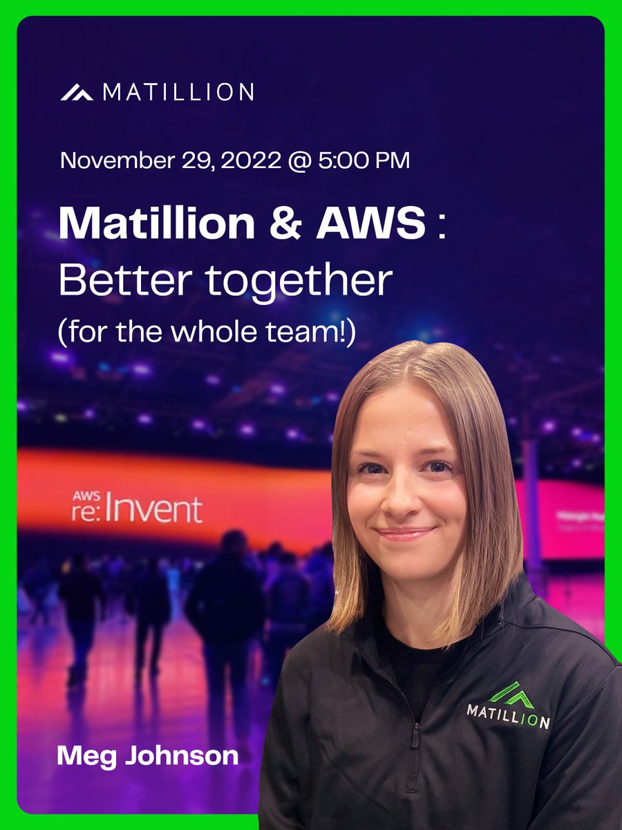 Matillion tweet media