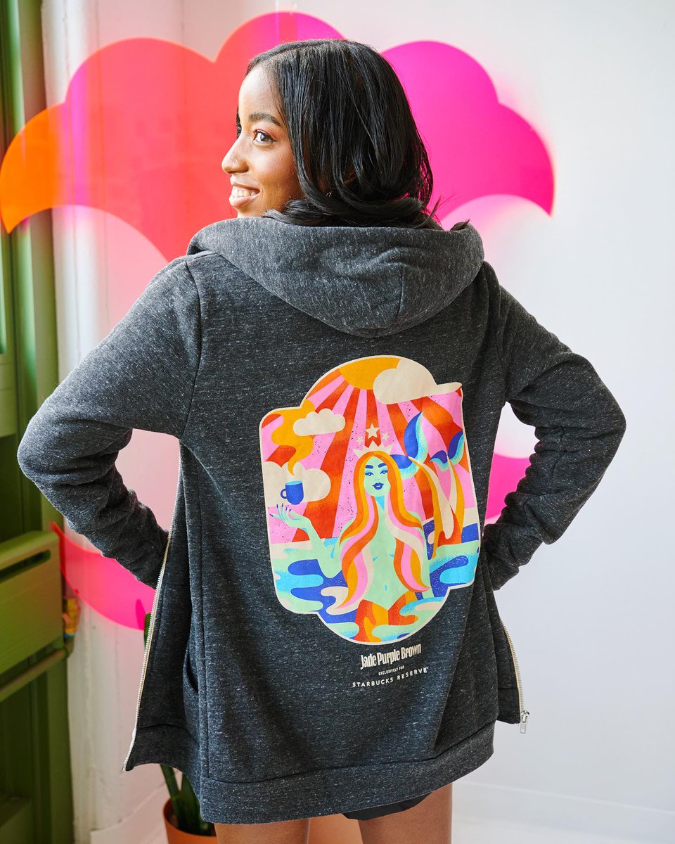 ATRBUTE (@atrbute) on Twitter photo <a href="/jadepurplebrown/">Jade Purple Brown πππ€</a> partnered with <a href="/Starbucks/">Starbucks</a> Reserve to reinterpret their iconic Siren logo for their newly opened Empire State Building store. The result? A psychedelic and vibrant reimagining turned art install & limited-edition merch.
See more: atrbute.com/collections/Jaβ¦ <a href="/jadepurplebrown/">Jade Purple Brown πππ€</a> partnered with <a href="/Starbucks/">Starbucks</a> Reserve to reinterpret their iconic Siren logo for their newly opened Empire State Building store. The result? A psychedelic and vibrant reimagining turned art install & limited-edition merch.
See more: atrbute.com/collections/Jaβ¦
