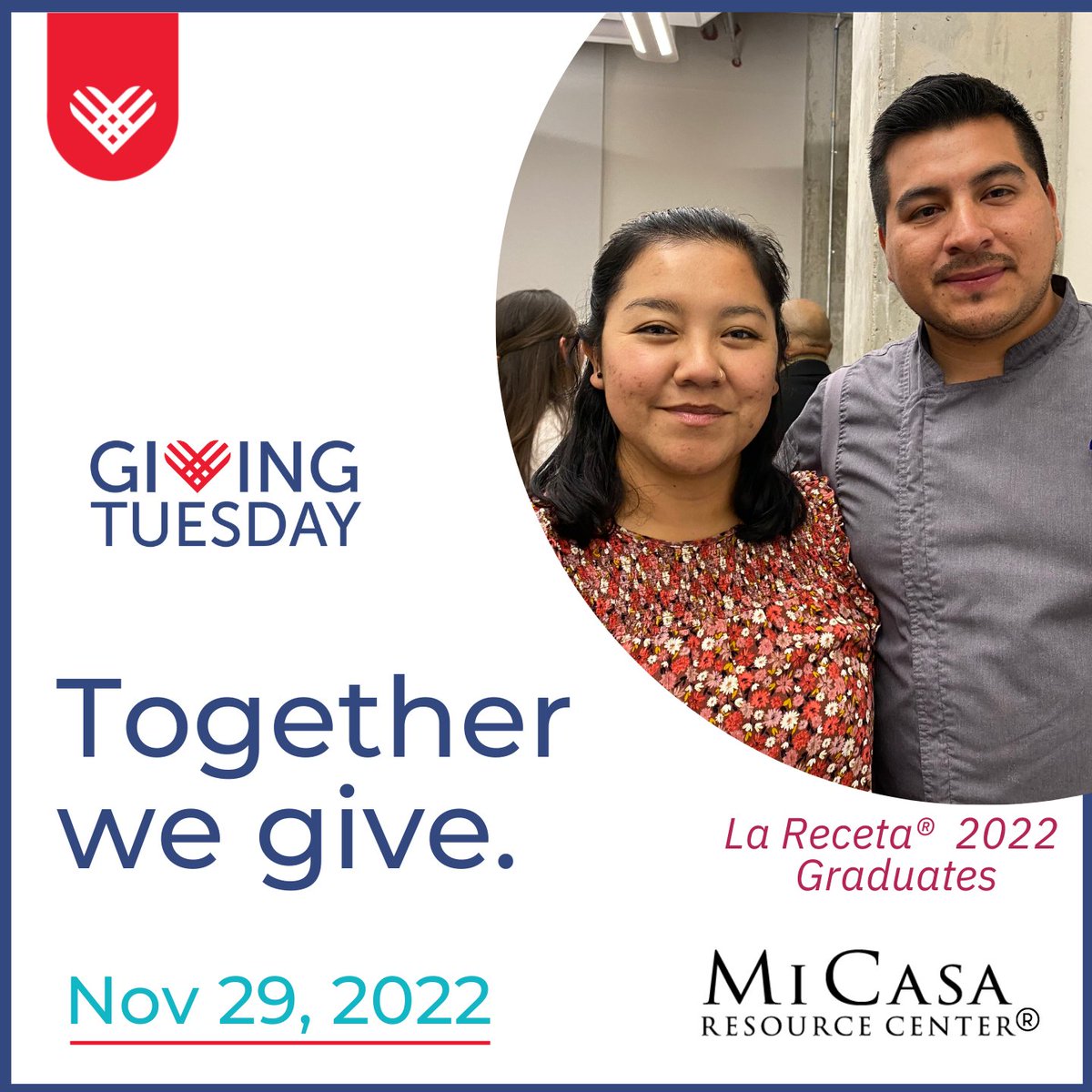 It’s #GivingTuesday, and your #kindness can have a ripple effect! When you #donate to Mi Casa Resource Center®, you build #economic #prosperity for generations of #Latinos, #women, and low-income #families. Give now at: bit.ly/3UiAx4h