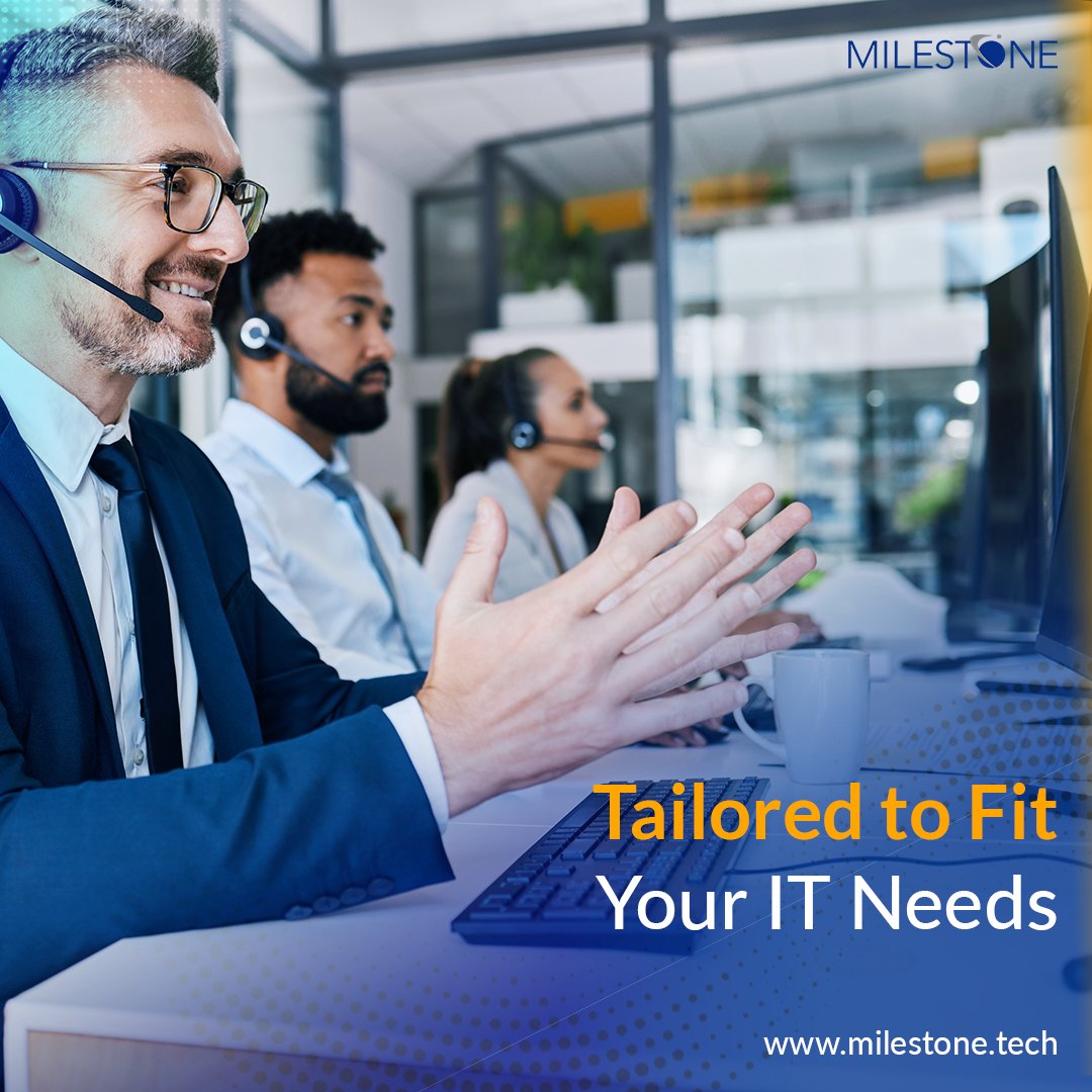 MilestoneTech's tweet image. Choose Milestone IT Service Desk solution to fit the unique needs of your organization. Contact a Milestone Expert Now hubs.li/Q01trLly0

#Servicedesk #MilestoneTech #itservicedesk #ManagedServices #Technology #JoinTheConversation #WorkplaceServices #milestone #IT