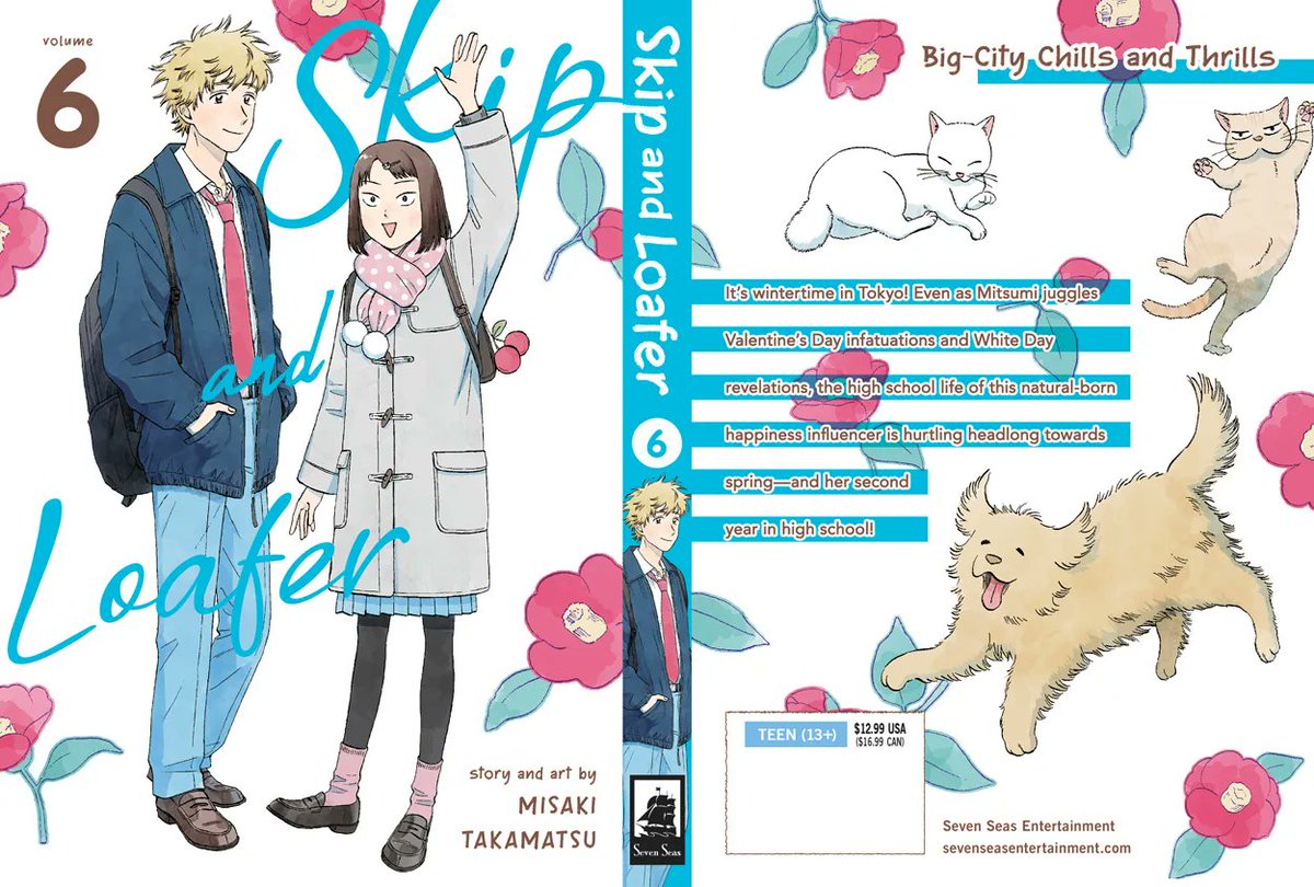 Seven Seas Entertainment on X: SKIP AND LOAFER Vol. 8 The award-winning  romantic comedy manga about a country girl chasing her dreams in Tokyo–and  don't miss the anime! Out today in print/digital!